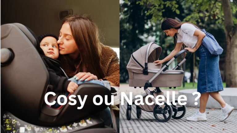 Cosy ou nacelle pour bébé