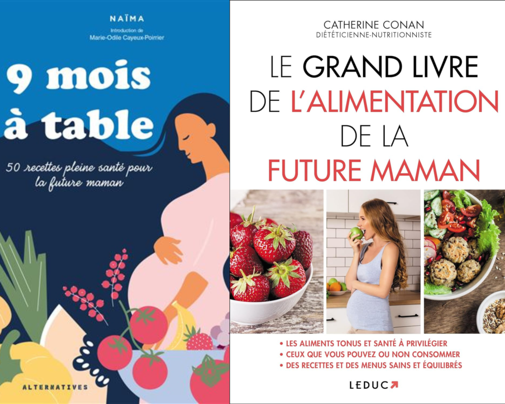 Livres sur l'alimentation pour femme enceinte